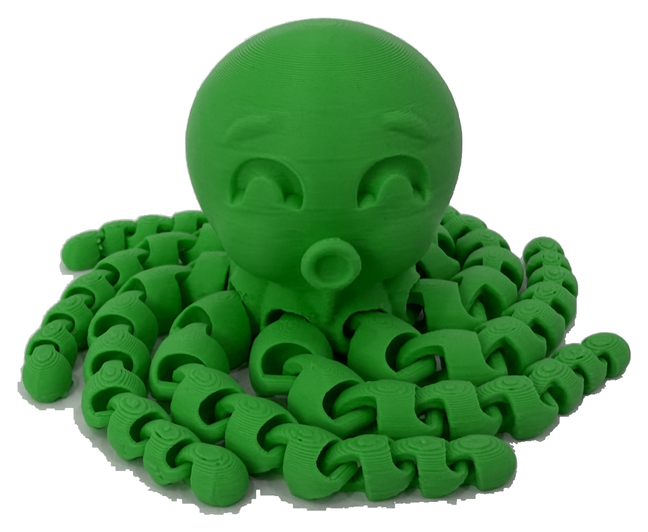 Cute Articulated Octopus - 3D Printed Sensory Fidget Toy