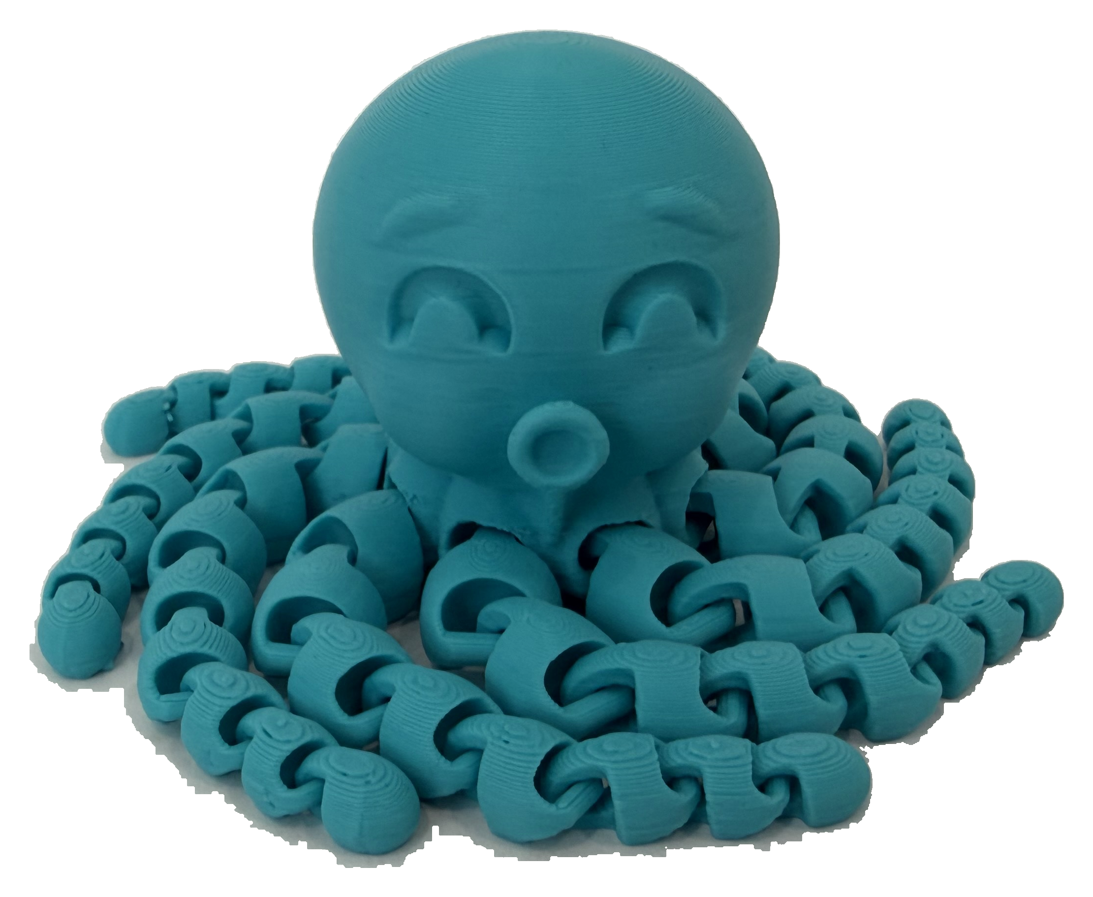 Cute Articulated Octopus - 3D Printed Sensory Fidget Toy