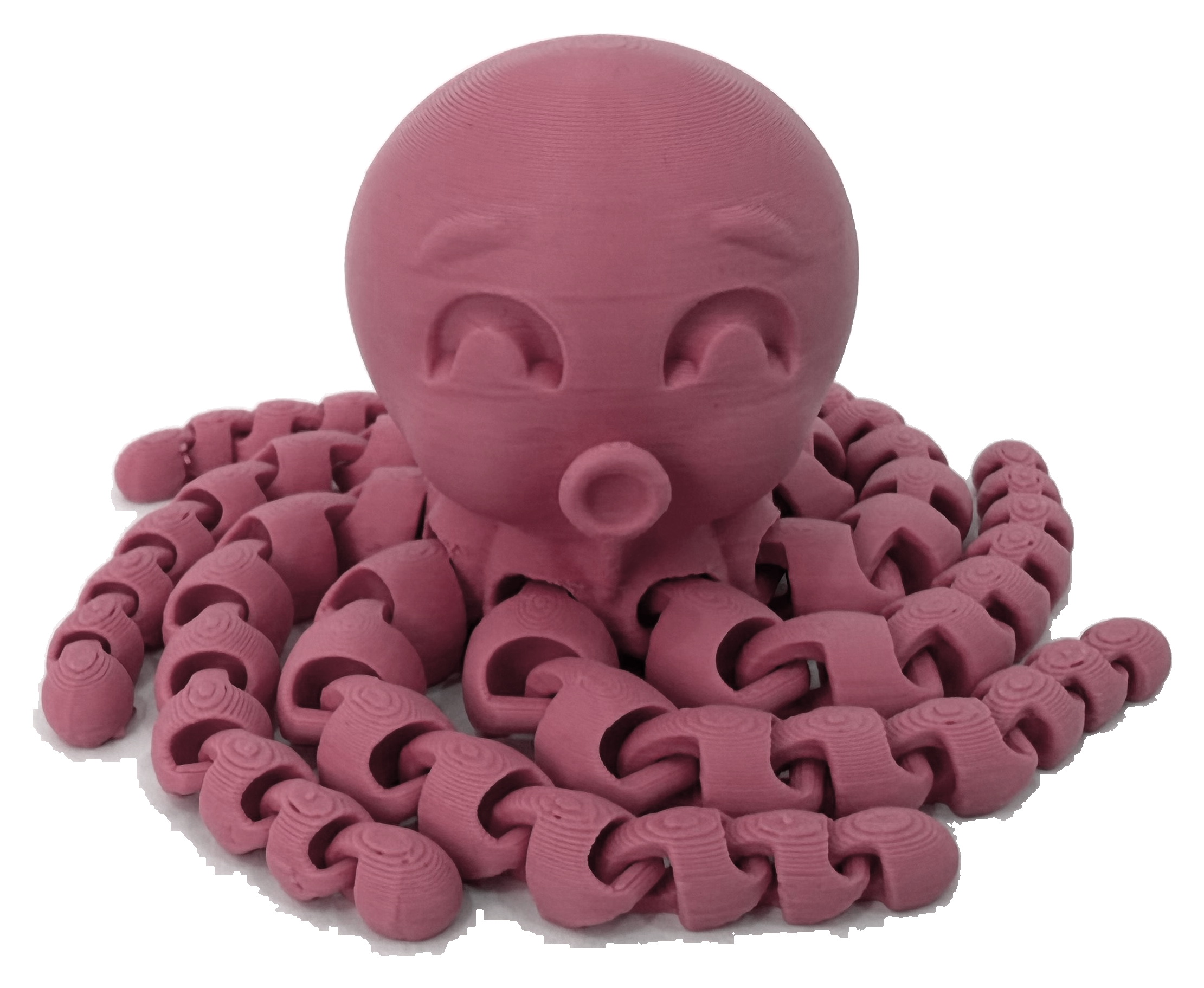 Cute Articulated Octopus - 3D Printed Sensory Fidget Toy