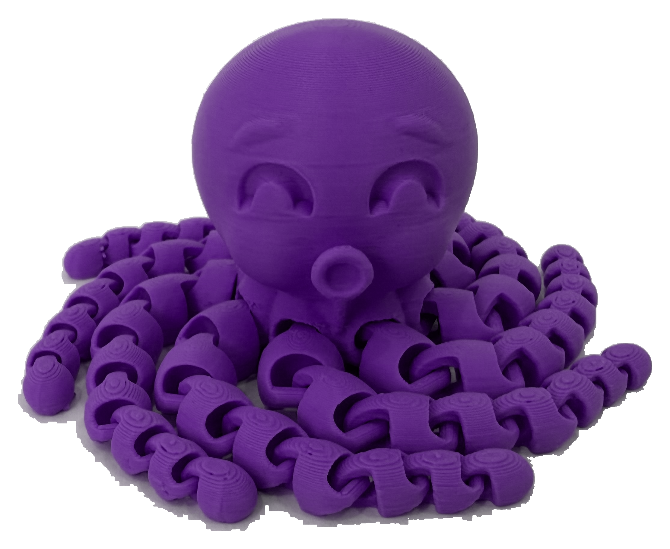 Cute Articulated Octopus - 3D Printed Sensory Fidget Toy
