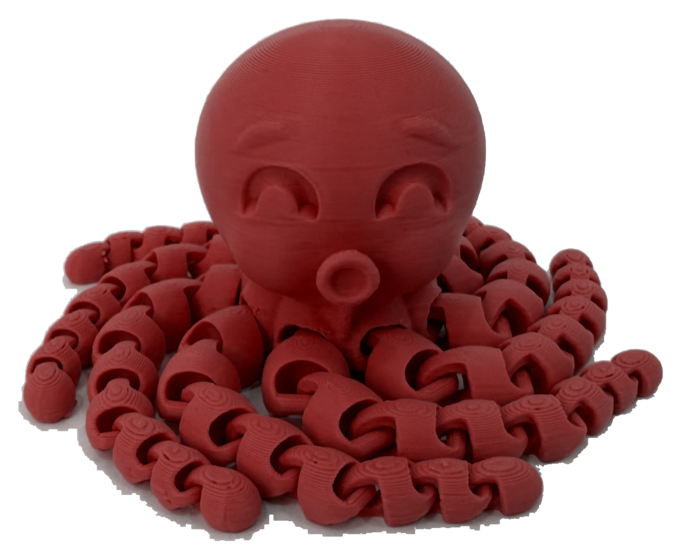 Cute Articulated Octopus - 3D Printed Sensory Fidget Toy