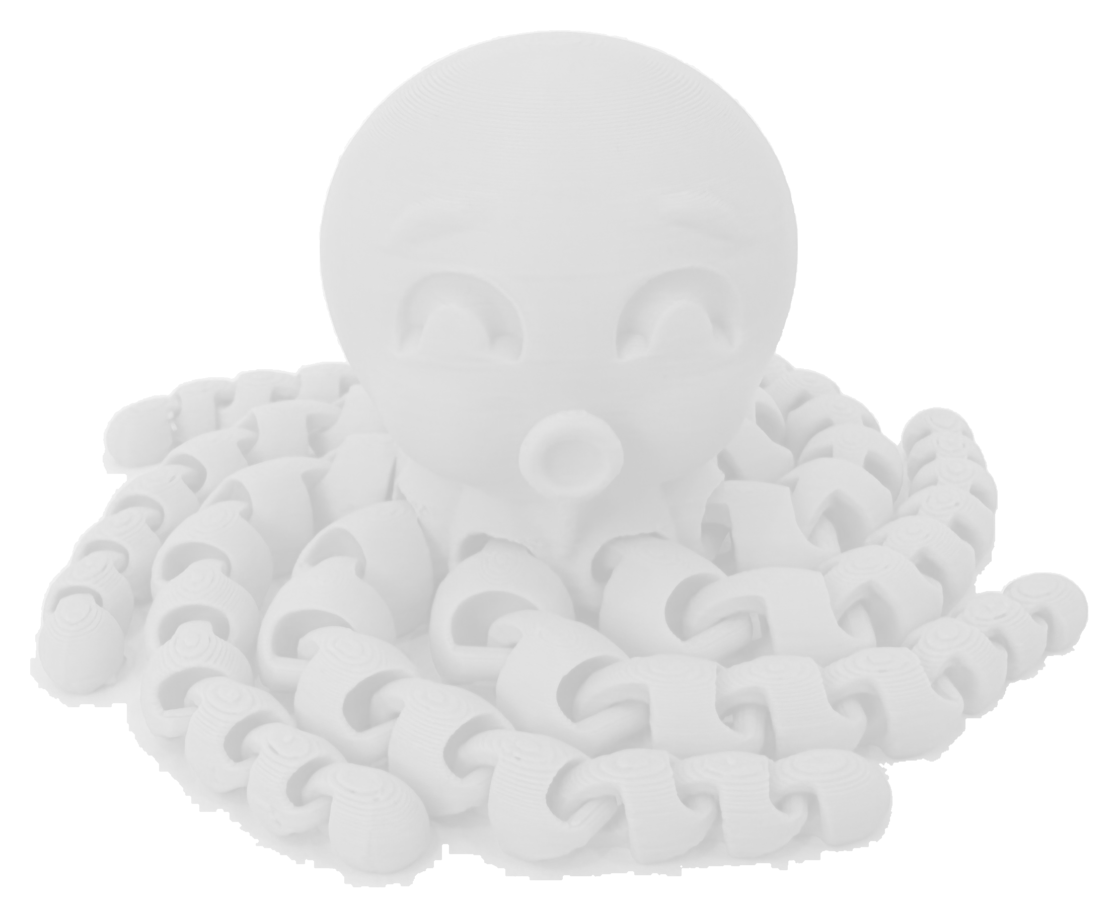 Cute Articulated Octopus - 3D Printed Sensory Fidget Toy
